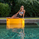 Splash Swerve Bench // Yellow // Single