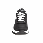 Stan Unisex Leather Logo Sneaker // Black + White (Euro: 41.5)