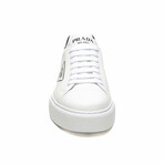 Logo Thick Sole Sneaker // White + Black (Euro: 40.5)