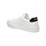 Logo Thick Sole Sneaker // White + Black (Euro: 40.5)