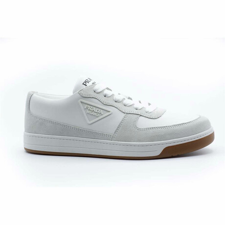 Clark Leather Logo Sneaker // White (Euro: 39)
