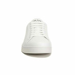 Plain Leather Logo Sneaker // White + Navy (Euro: 39)