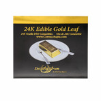 24K Edible Gold Leaf Booklets // 25 Sheets