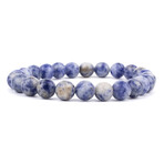Sodalite Natural Stone Bracelet // 8mm