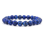 Lapis Lazuli Natural Stone Bracelet // 8mm
