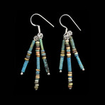 Egyptian Bead Earrings // Beads c. 1570-535 BC