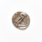 Athens Silver Coin // Athena & Owl // 454-404 BC