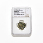 "Oak Island Type" Spanish “Pirate” Coin // 1621-1665 AD