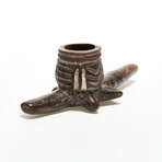 Pre-Columbian Pipe // Mixtec, Mexico // c. 1100-1400 AD