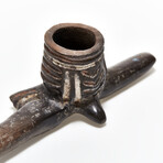 Pre-Columbian Pipe // Mixtec, Mexico // c. 1100-1400 AD