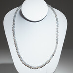 Rainbow Moonstone Beaded Necklace