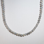 Rainbow Moonstone Beaded Necklace