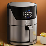 Premium Air Fryer // 5 Quart Touch Screen // Stainless Steel