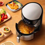 Premium Air Fryer // 5 Quart Touch Screen // Stainless Steel