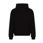 Zip-Up Hoodie // Black + White (Euro: 46)