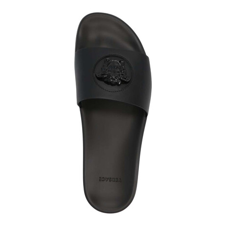 Slides With Logo // Black (Euro: 40)
