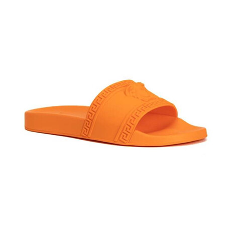 Slides With Logo // Orange (Euro: 40)