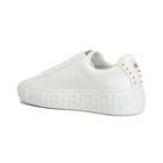 Sneakers With Spike // White + Gold (Euro: 41)