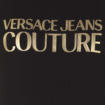 T-Shirt With Logo // Black + Gold (XL)