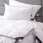 Brooks Brothers Goose Down / Feather Pillow (Queen; 20" x 30")