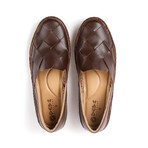 Leo Leather Sandals // Brown (US: 9)