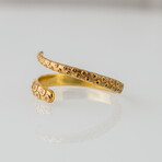 Octopus Tentacles Ring // Gold (10.5)