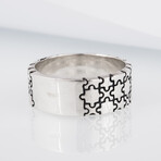 Puzzle Ring // Silver (9)