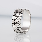 Puzzle Ring // Silver (9)