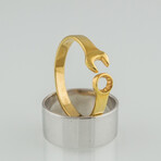 Spanner Ring // Gold (10)