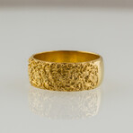 Ornate Floral Ring // Gold (7)