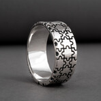 Puzzle Ring // Silver (9)