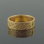 Celtic Knots Ring // Gold (6)