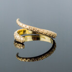 Octopus Tentacles Ring // Gold (10.5)