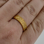 Celtic Knots Ring // Gold (6)