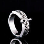 Ankh Symbol Ring // Silver (11)