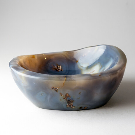 Genuine Polished Orbicular Jasper Bowl