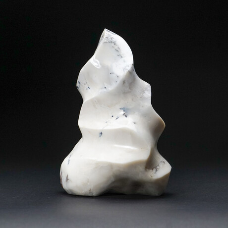 Genuine Polished Dendritic Agate Flame Freeform