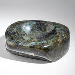Genuine Polished Labradorite Freeform Bowl