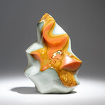 Genuine Polished Polychrome Flame Freeform