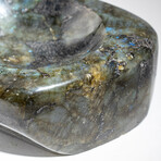 Genuine Polished Labradorite Freeform Bowl