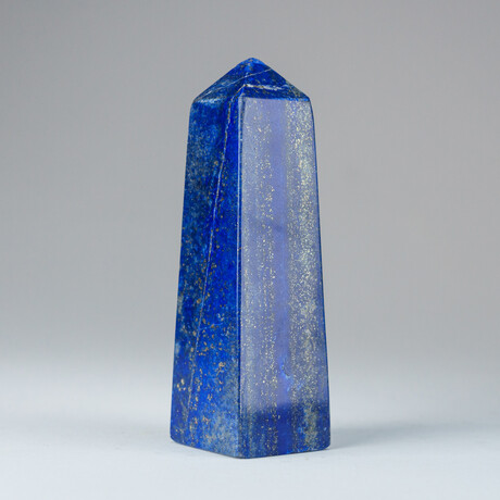 Genuine Polished Lapis Lazuli Obelisk