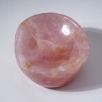 Genuine Polished Rose Quartz Bowl
