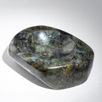 Genuine Polished Labradorite Freeform Bowl