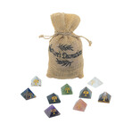 Gemstone Pyramid Set