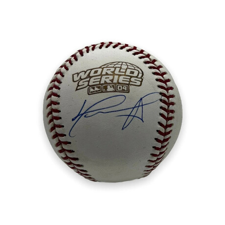 David Ortiz // Boston Red Sox // Autographed 2004 World Series Baseball