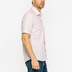 Noah Short Sleeve Button Up // Lilac (S)