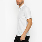 Jose Kevin Short Sleeve Button Up // White (2XL)