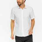 Ian Short Sleeve Button Up // White (2XL)