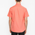 Brian Short Sleeve Button Up // Orange (S)