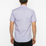 Joseph Short Sleeve Button Up // Lilac (M)